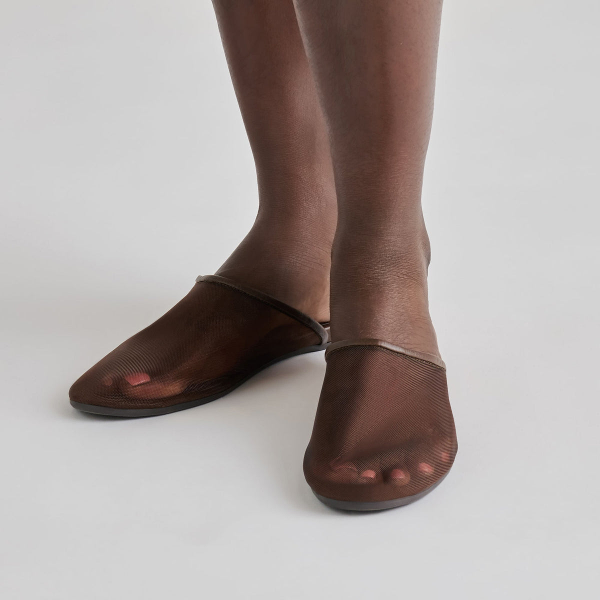 Geni Chocolate Mesh Flats | Dolce Vita Top Pick