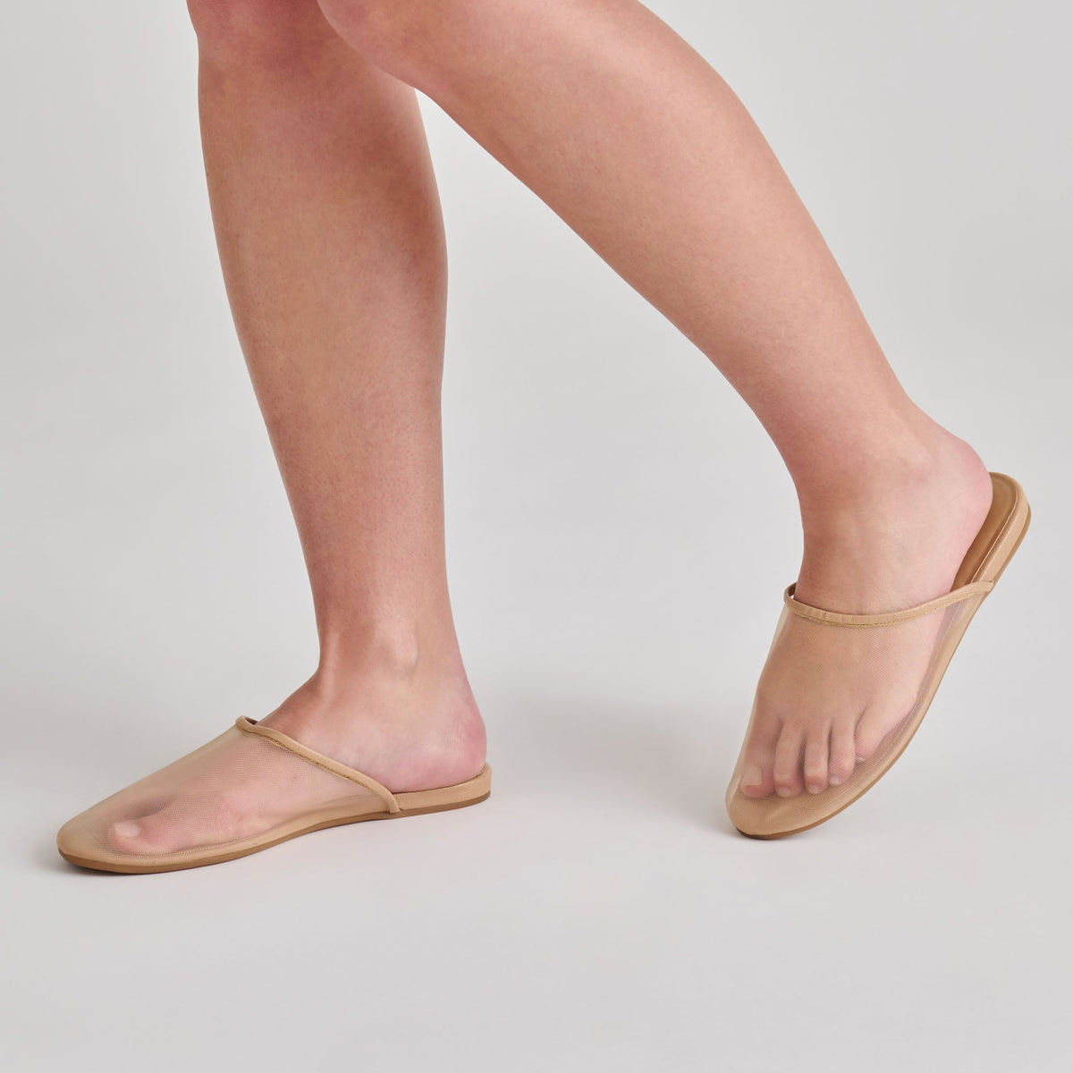 Geni Lt Tan Mesh Flats | Dolce Vita Hot Sale