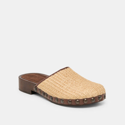 Alanis Lt Natural Raffia Flats | Dolce Vita Sale