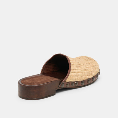 Alanis Lt Natural Raffia Flats | Dolce Vita Sale