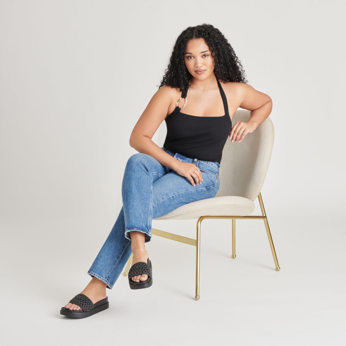 SIDONA SANDALS ONYX RAFFIA
 – Dolce Vita | Dolce Vita Best Price