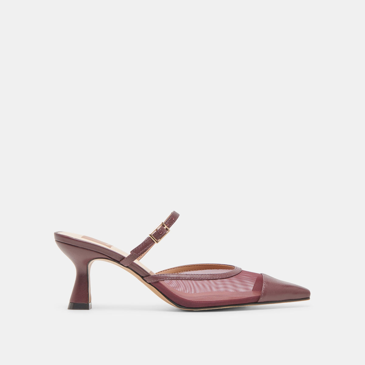 Loyd Burgundy Mesh Heels | Dolce Vita Top Pick