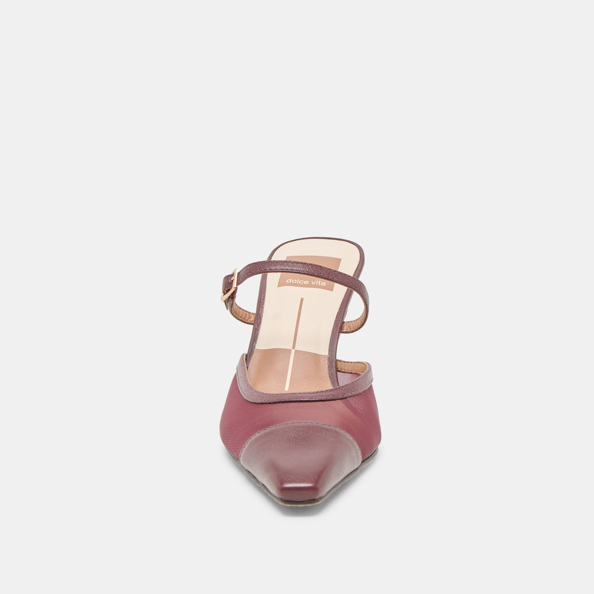 Loyd Burgundy Mesh Heels | Dolce Vita Top Pick