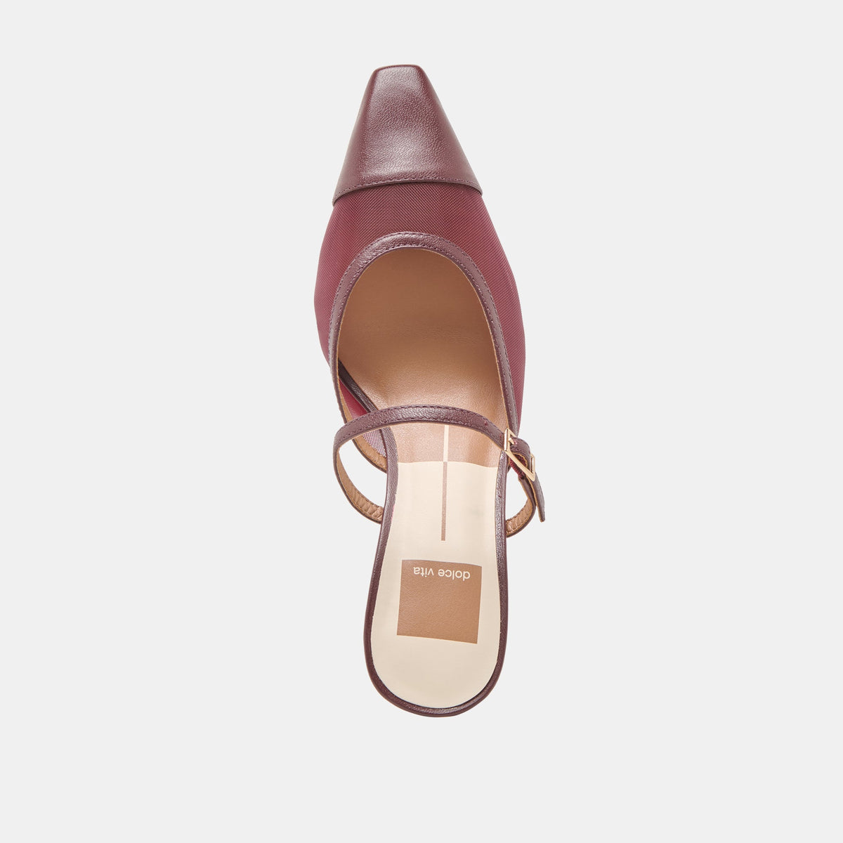 Loyd Burgundy Mesh Heels | Dolce Vita Top Pick
