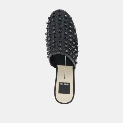 Rova Bead Onyx Beaded Mesh Flats | Dolce Vita Best Seller