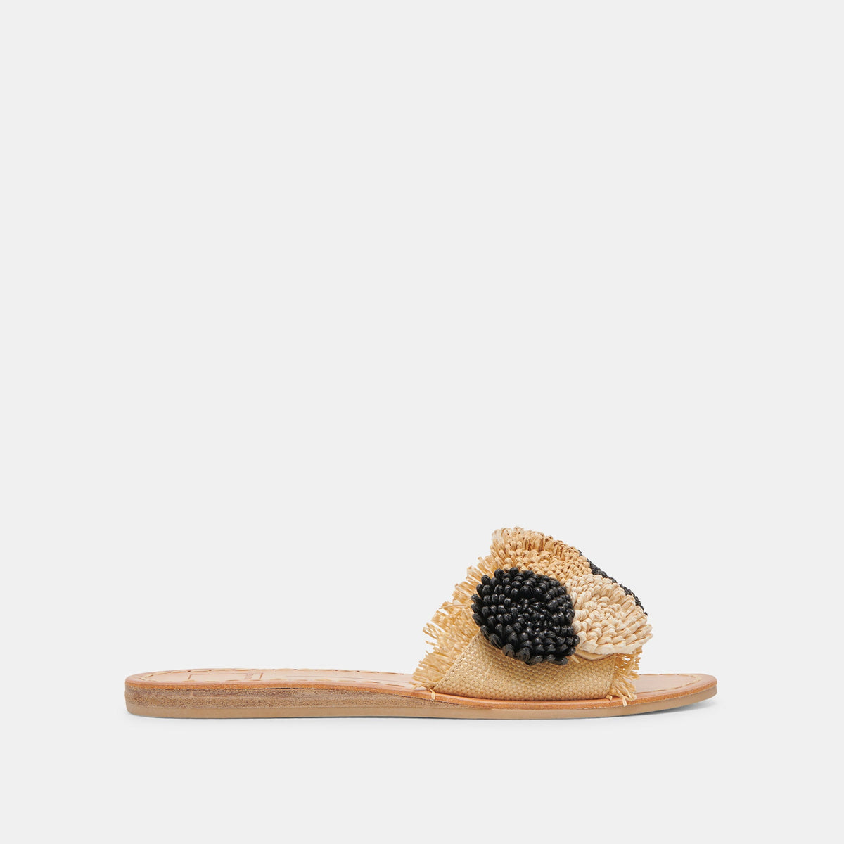 DANELA SANDALS BLACK NATURAL RAFFIA
 – Dolce Vita | Dolce Vita Best Price