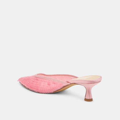 Cleo Sequin Light Pink Sequin Heels | Dolce Vita Smart Buy