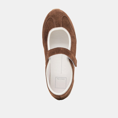 Sofya Dk Brown Suede Sneakers | Dolce Vita Best Seller