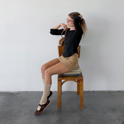 Sofya Dk Brown Suede Sneakers | Dolce Vita Best Seller