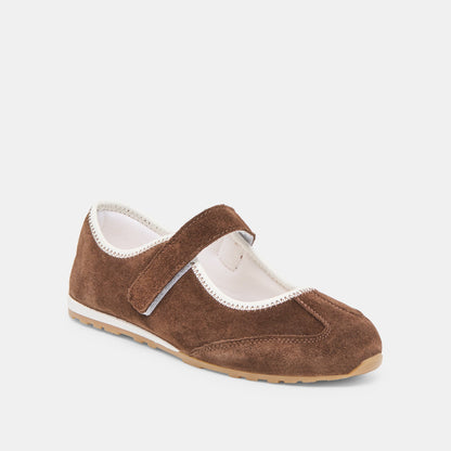 Sofya Dk Brown Suede Sneakers | Dolce Vita Best Seller