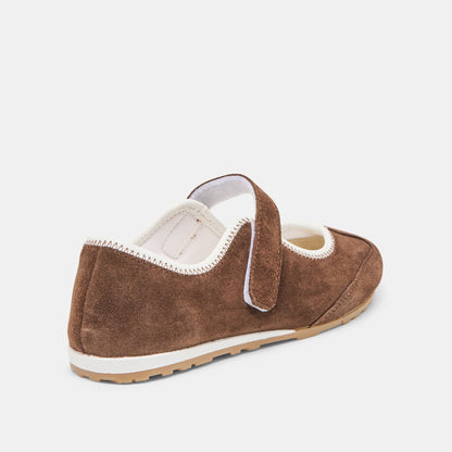 Sofya Dk Brown Suede Sneakers | Dolce Vita Best Seller