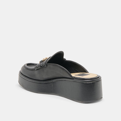 Dorrel Maroon Leather Loafers | Dolce Vita New