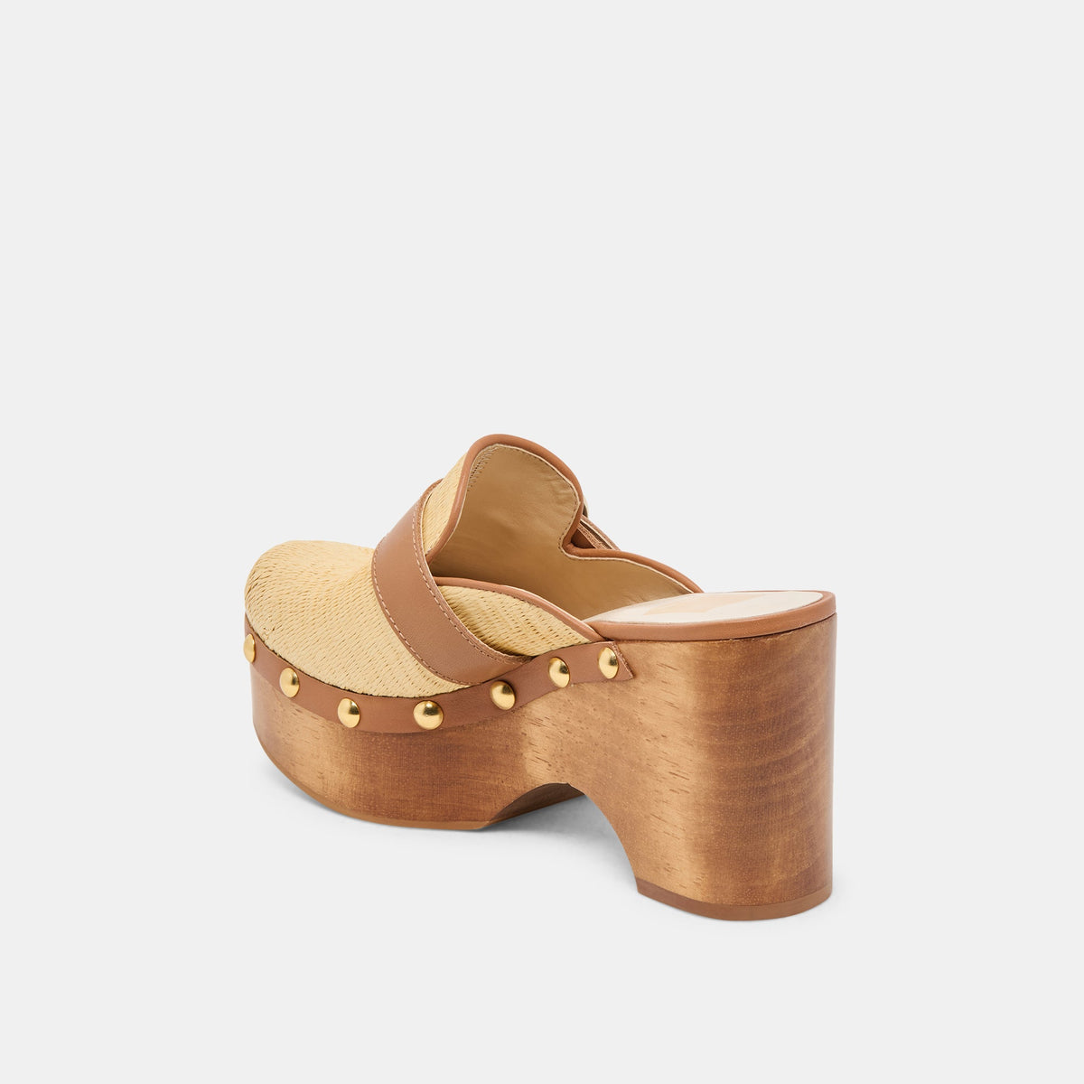 Debrah Lt Natural Raffia Clogs | Dolce Vita Essential