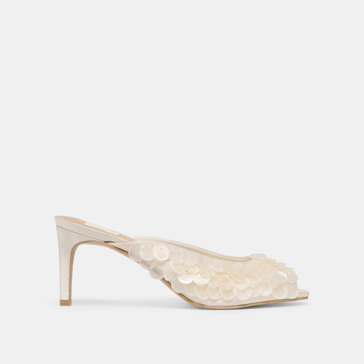Samary Confetti Off White Satin Heels | Dolce Vita Recommended