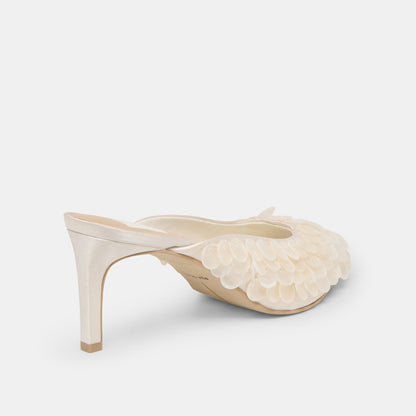 Samary Confetti Off White Satin Heels | Dolce Vita Recommended