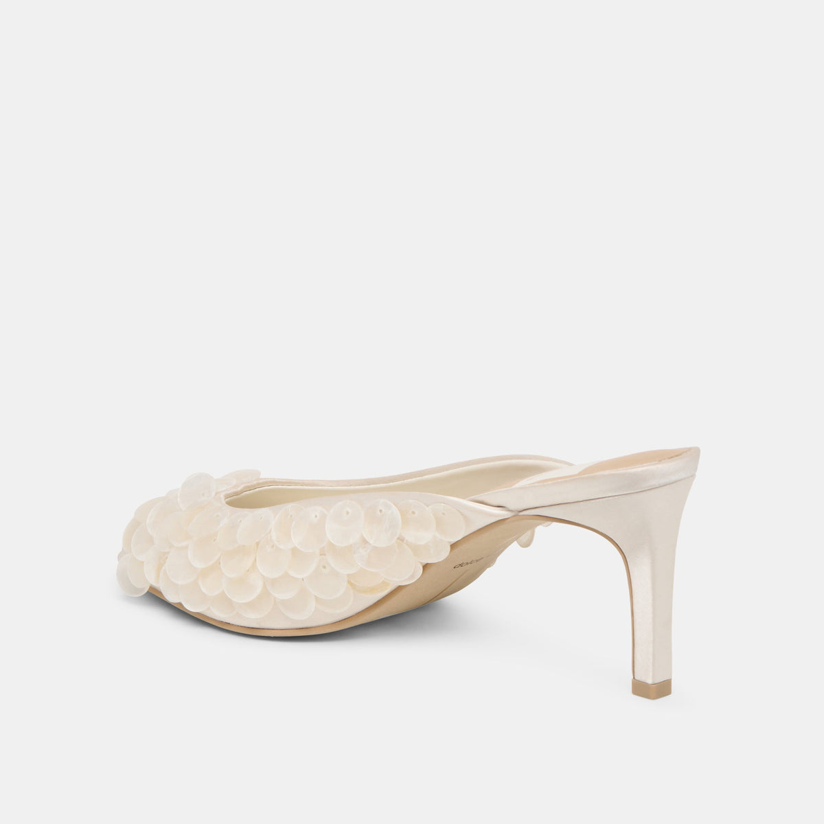 Samary Confetti Off White Satin Heels | Dolce Vita Recommended