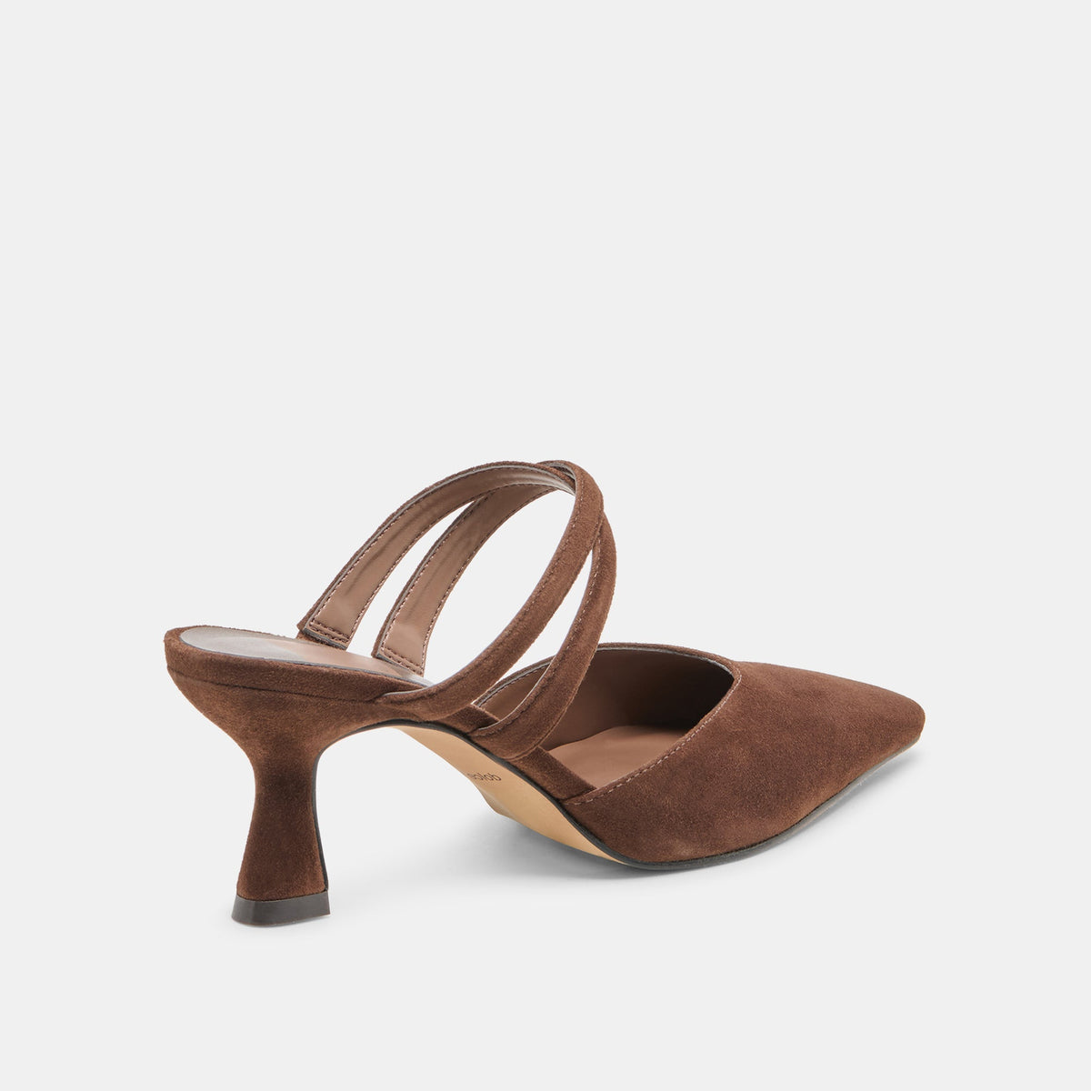 Linore Dk Brown Suede Heels | Dolce Vita Top Pick