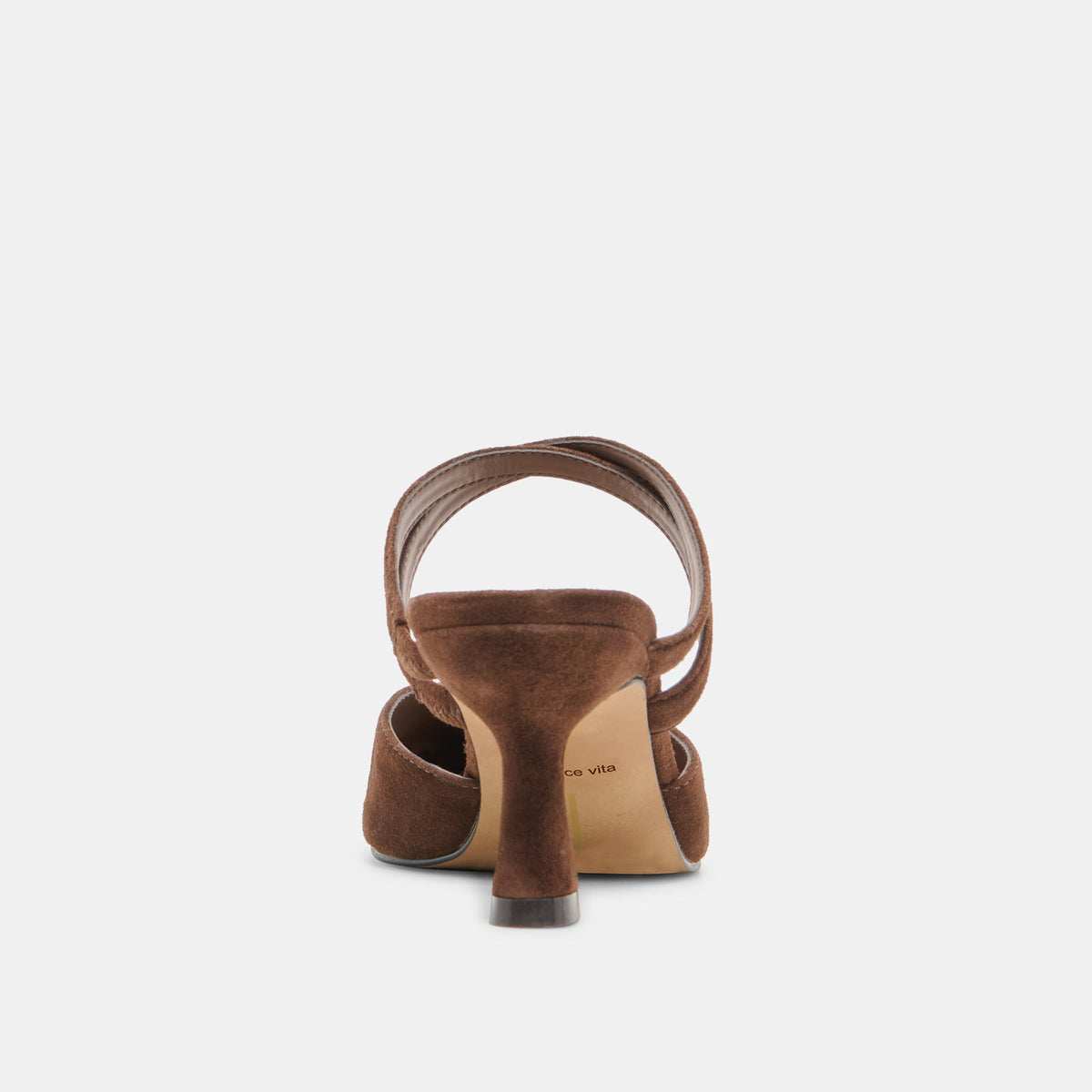 Linore Dk Brown Suede Heels | Dolce Vita Top Pick
