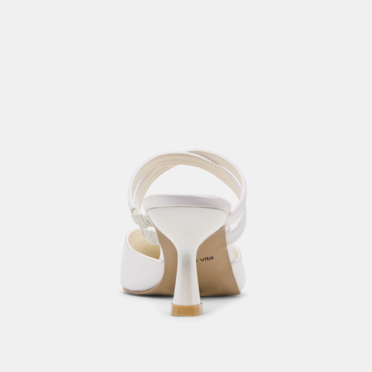 Linore True White Satin Heels | Dolce Vita Everyday
