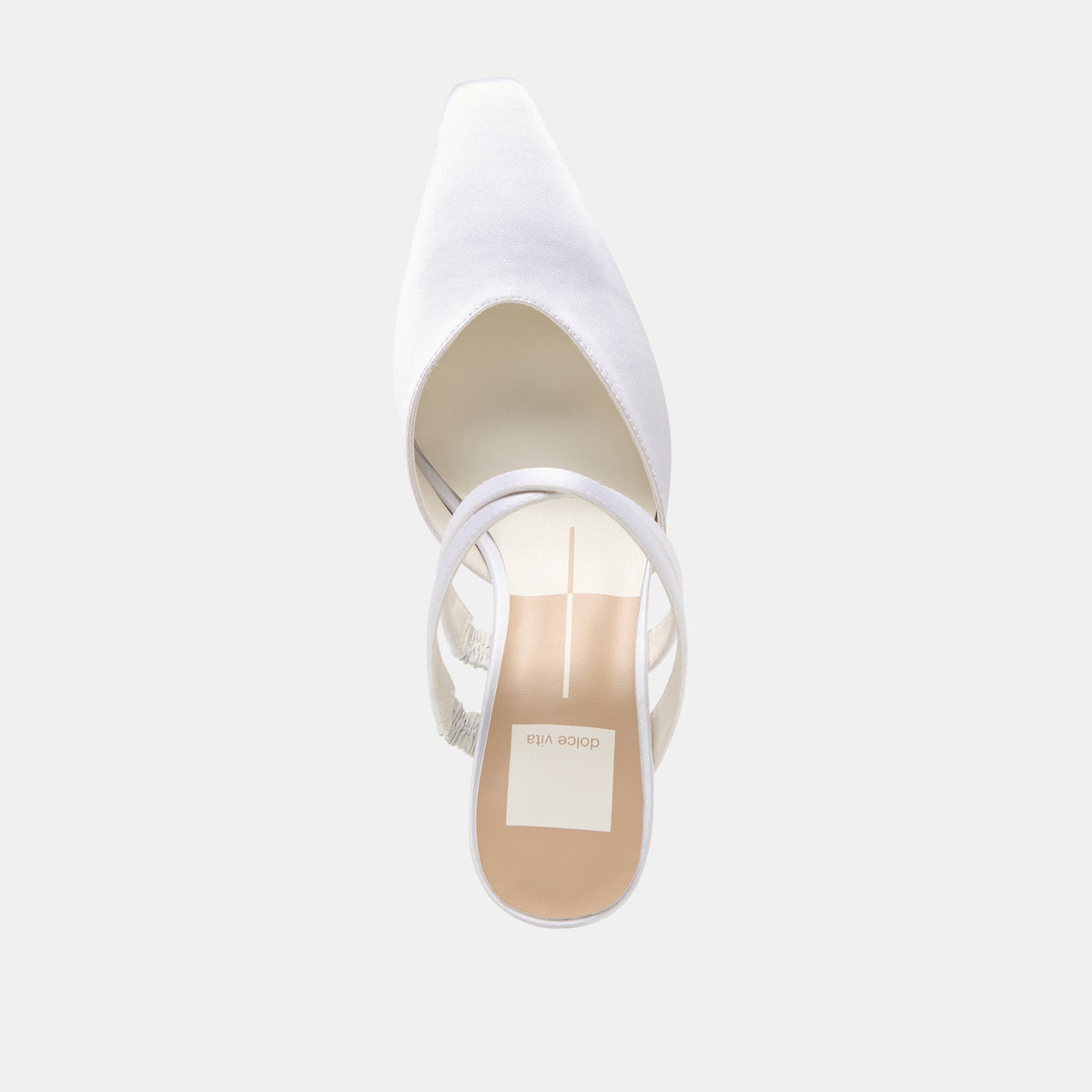 Linore True White Satin Heels | Dolce Vita Everyday