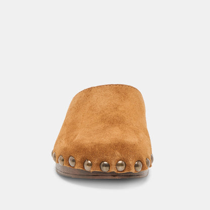 Alanis Chestnut Suede Flats | Dolce Vita Deals