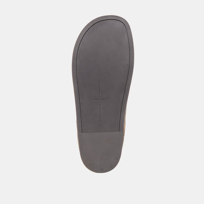 Jodero Brown Leopard Printed Suede Flats | Dolce Vita Latest