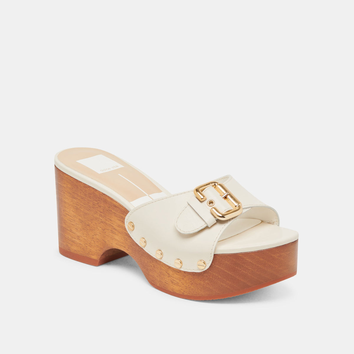 YALAH HEELS OFF WHITE LEATHER
 – Dolce Vita | Dolce Vita Trending