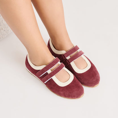 Swan Burgundy Suede Sneakers | Dolce Vita Value