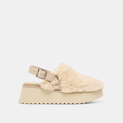 Lansy Natural Plush Flats | Dolce Vita Top Pick