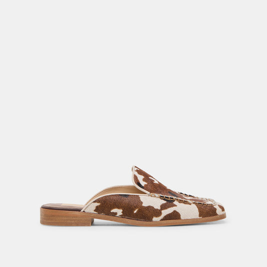 Bradly Cocoa Taurus Calf Hair Flats | Dolce Vita Best Price