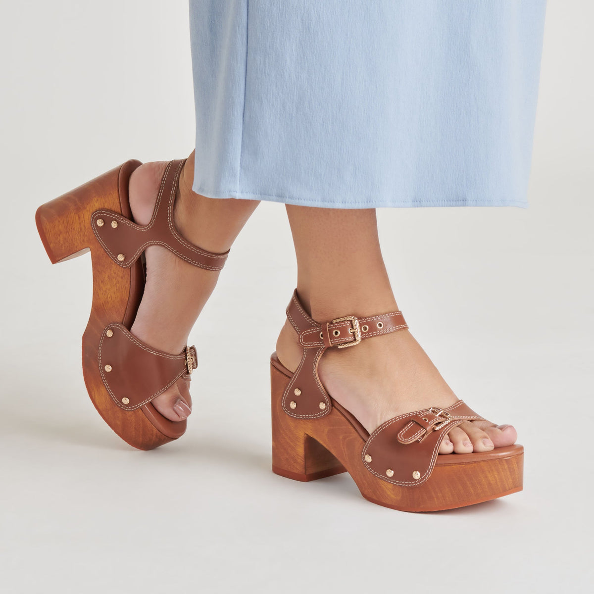 YANDY HEELS COGNAC LEATHER
 – Dolce Vita | Dolce Vita Value