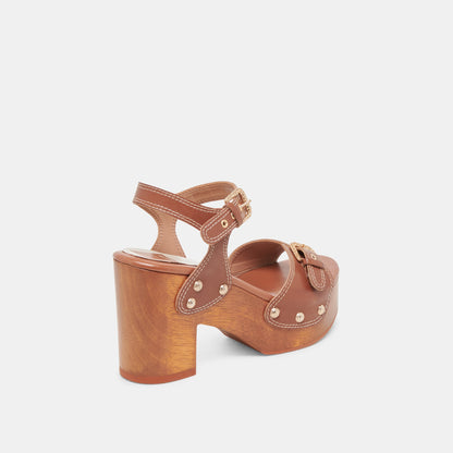 YANDY HEELS COGNAC LEATHER
 – Dolce Vita | Dolce Vita Value