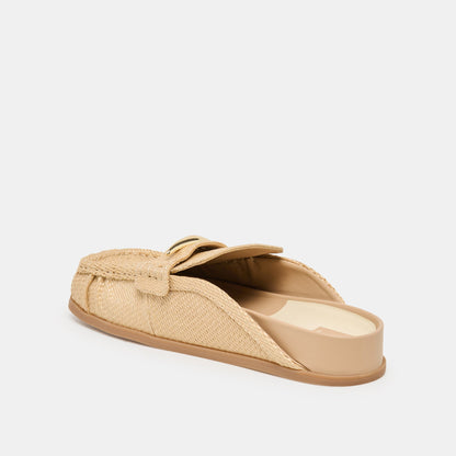 Jodero Lt Natural Raffia Flats | Dolce Vita Essential