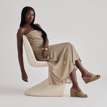 Holta Olive Suede Wedges | Dolce Vita New