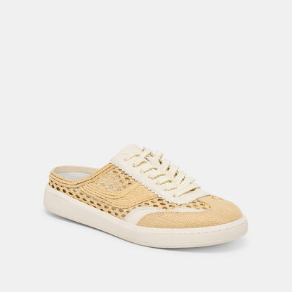 NOTICE SLIDE WOVEN SNEAKERS LT NATURAL WOVEN RAFFIA
 – Dolce Vita | Dolce Vita Exclusive