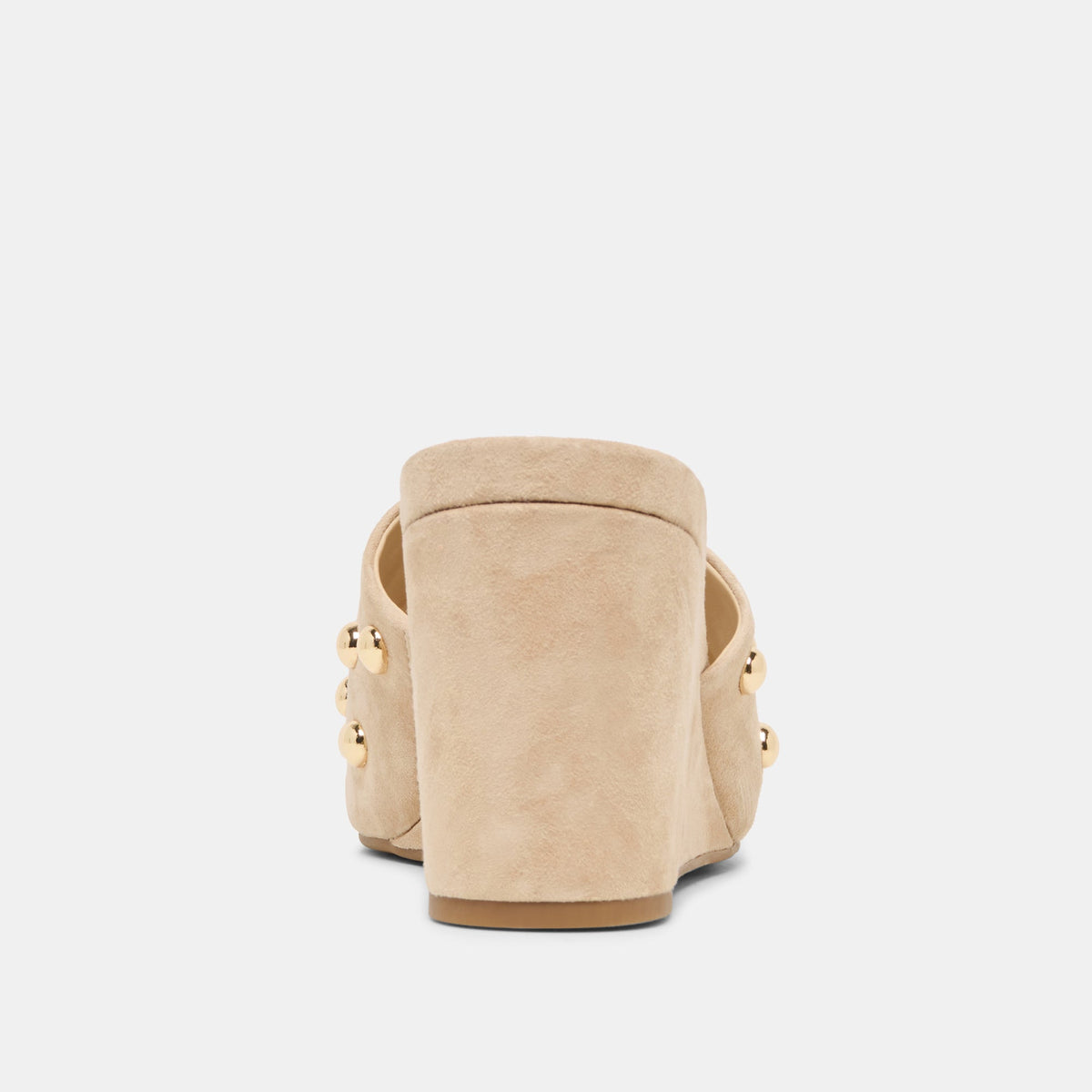 Holta Stud Camel Suede Wedges | Dolce Vita Everyday