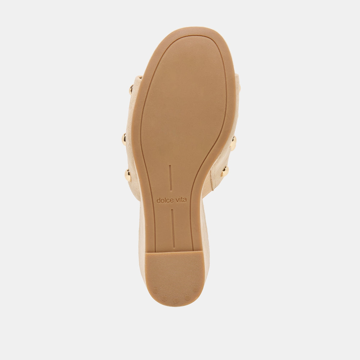 Holta Stud Camel Suede Wedges | Dolce Vita Everyday