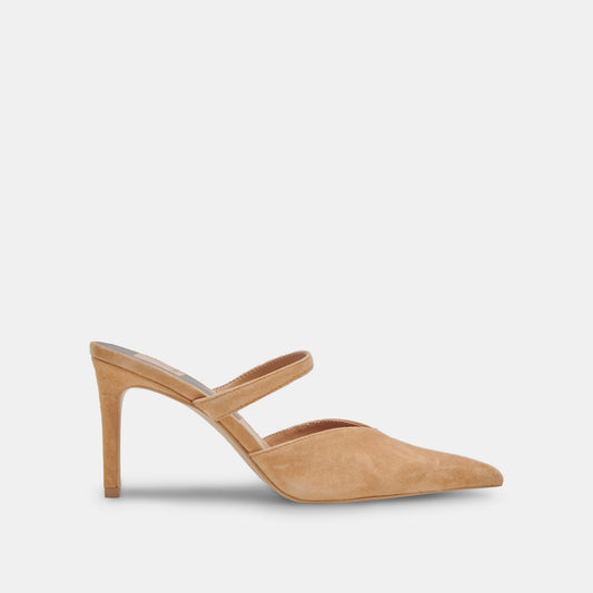 KANIKA HEELS TAN SUEDE
 – Dolce Vita | Dolce Vita Trusted