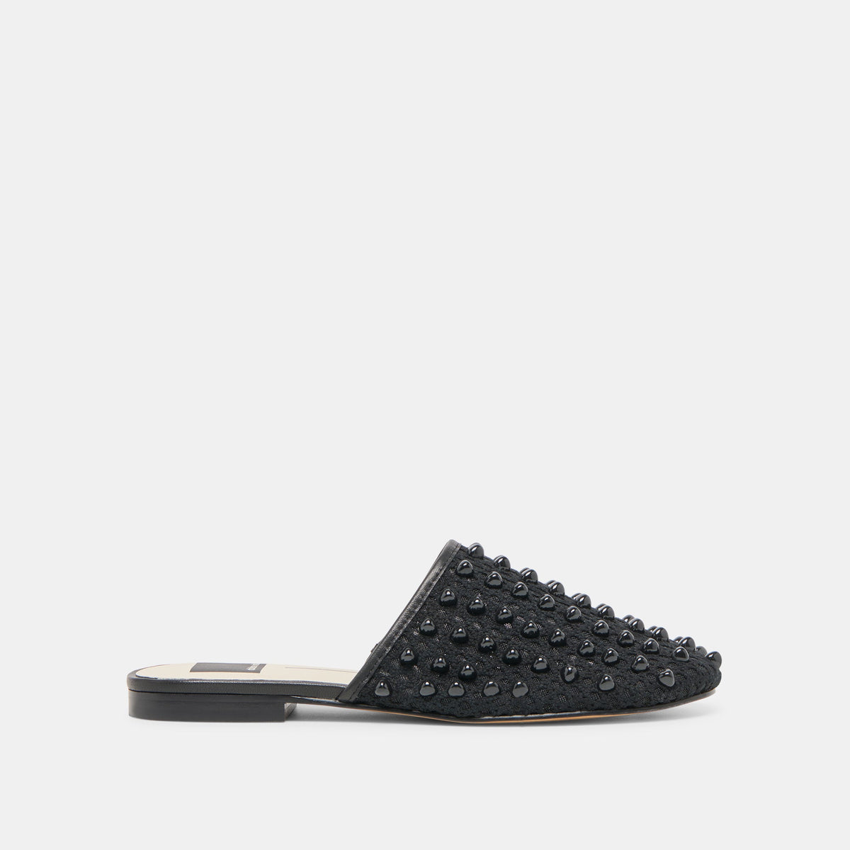 Rova Bead Onyx Beaded Mesh Flats | Dolce Vita Premium