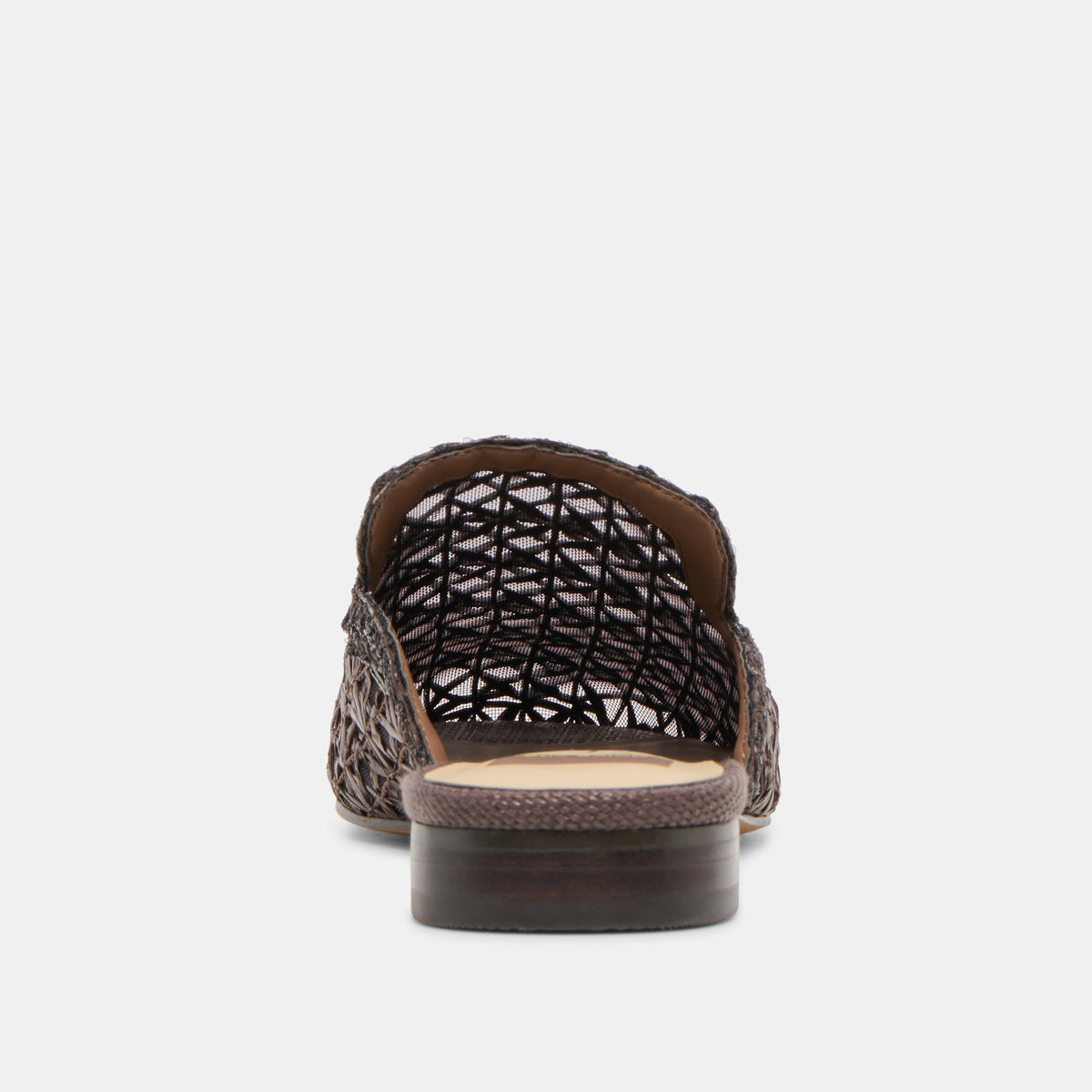 Kirt Chocolate Cross Hatch Raffia Flats | Dolce Vita Trending