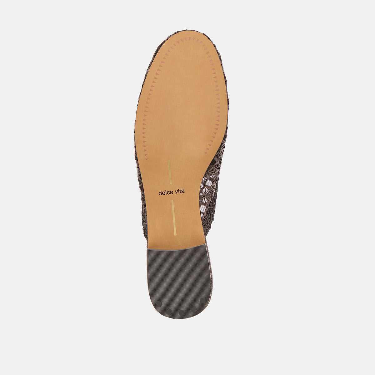 Kirt Chocolate Cross Hatch Raffia Flats | Dolce Vita Trending