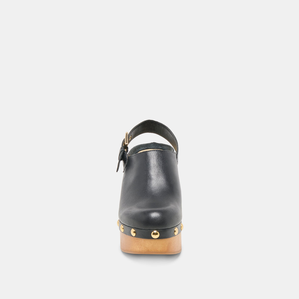Adelan Black Leather Clogs | Dolce Vita Popular