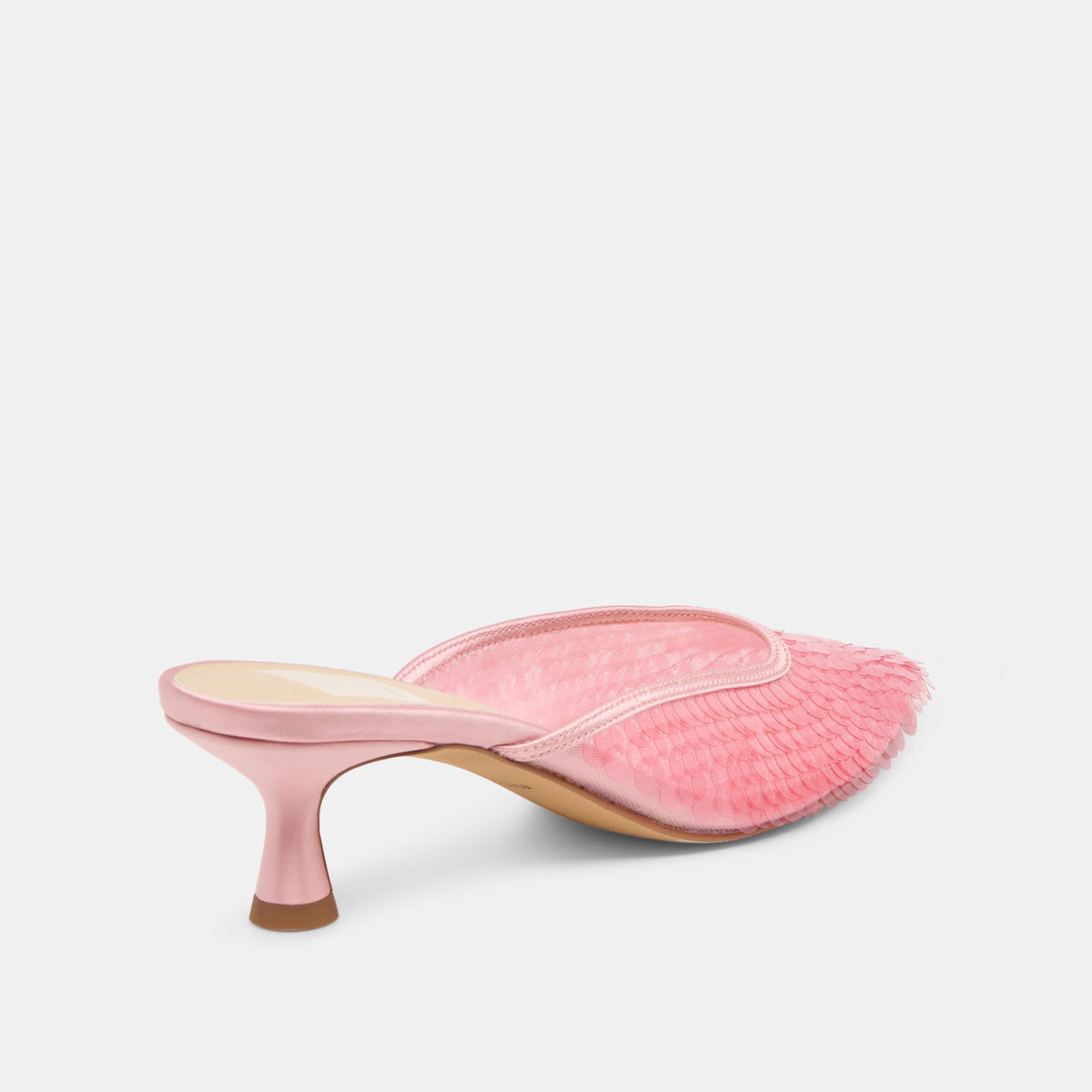 Cleo Sequin Light Pink Sequin Heels | Dolce Vita Customer Favorite