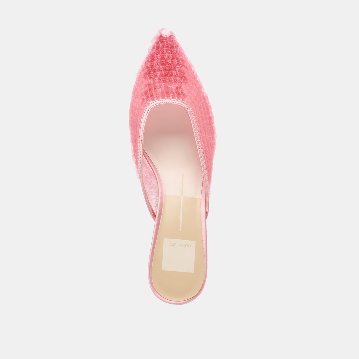 Cleo Sequin Light Pink Sequin Heels | Dolce Vita Customer Favorite