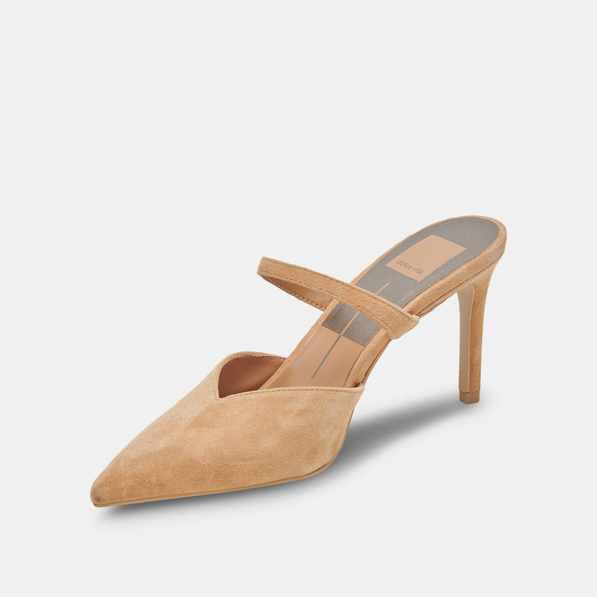 KANIKA WIDE HEELS TAN SUEDE
 – Dolce Vita | Dolce Vita Value