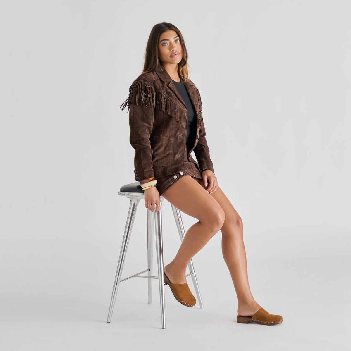 Alanis Chestnut Suede Flats | Dolce Vita Sale