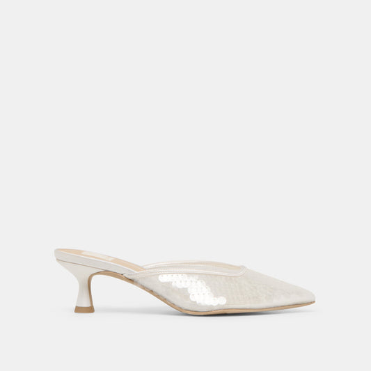 Cleo Ivory Sequin Heels | Dolce Vita Sale
