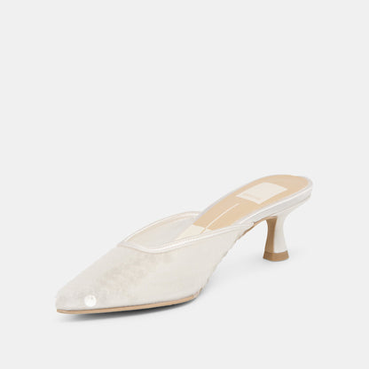 Cleo Ivory Sequin Heels | Dolce Vita Sale