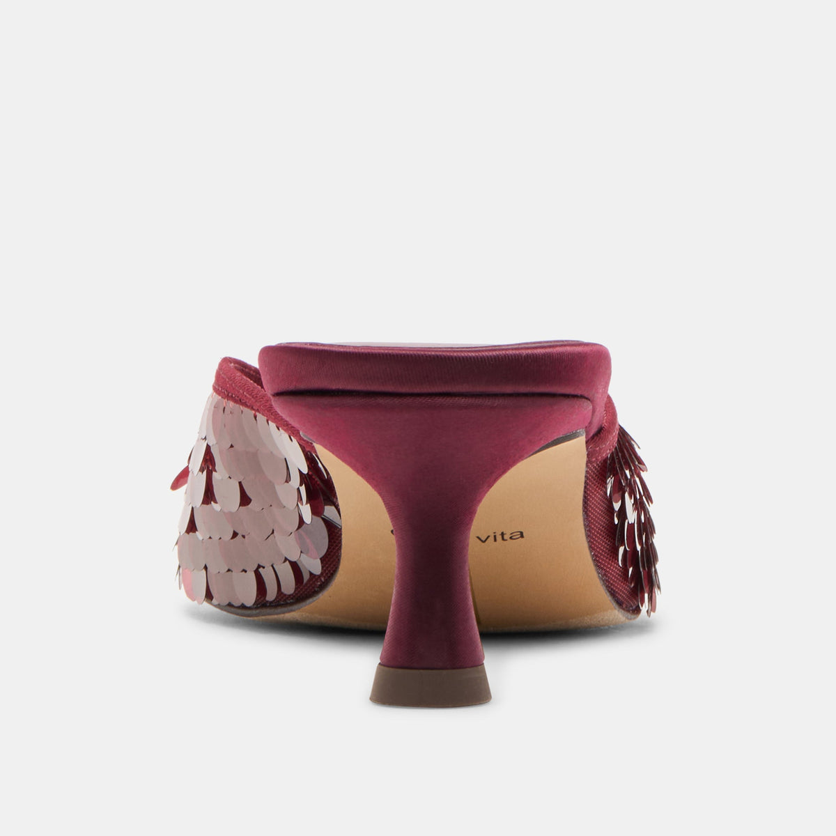 Cleo Cranberry Sequin Heels | Dolce Vita Popular