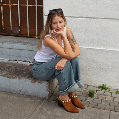 Kanyon Brown Suede Heels | Dolce Vita Exclusive